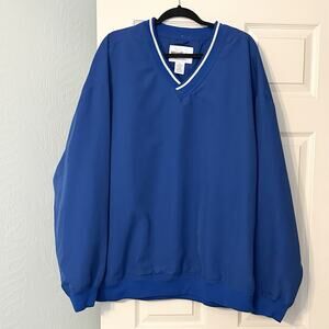 Vintage Wear Guard Windbreaker Jacket Mens 2XL Blue Lined